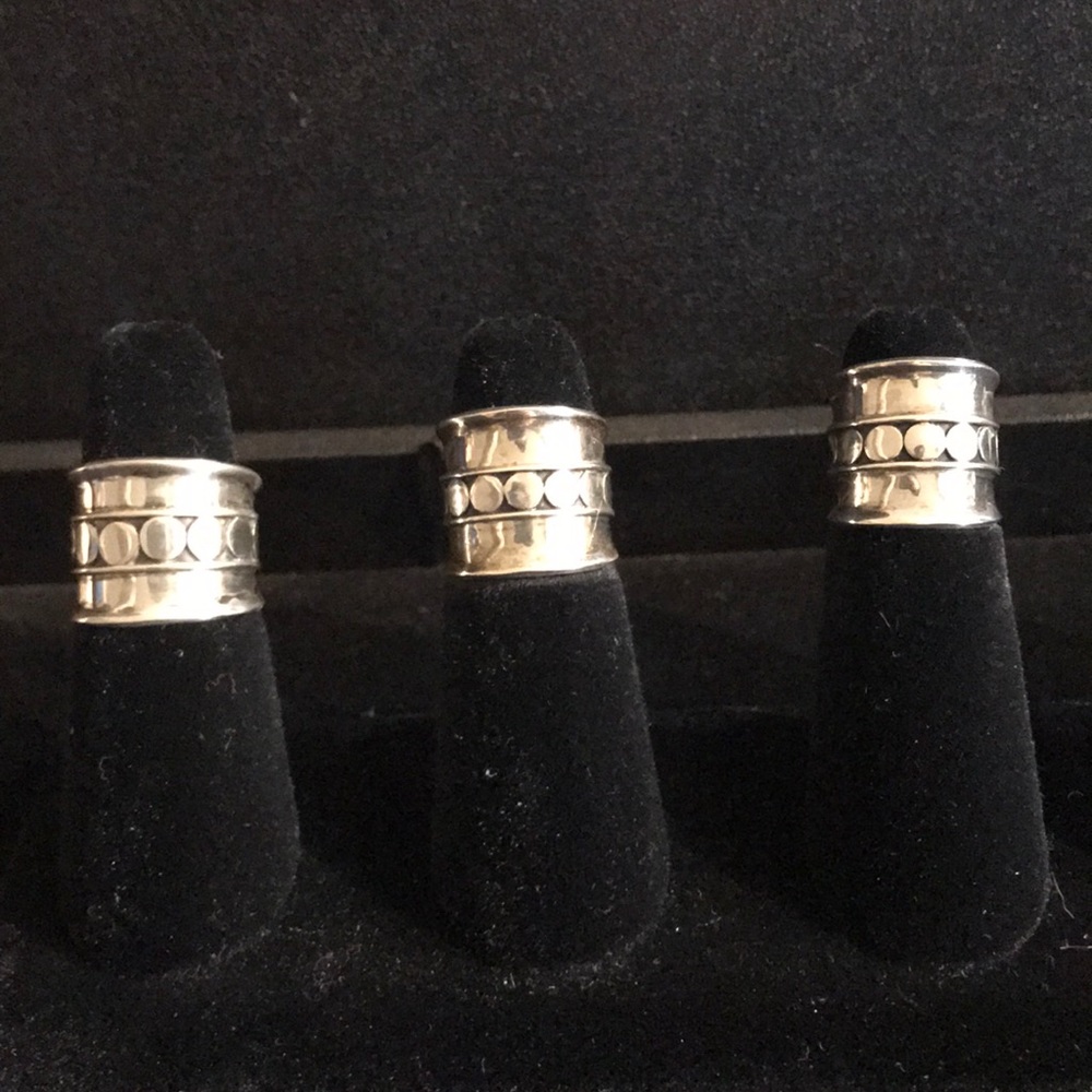 Last one! NEW Sterling silver wide ring size 5.5 - Picture 8 of 8